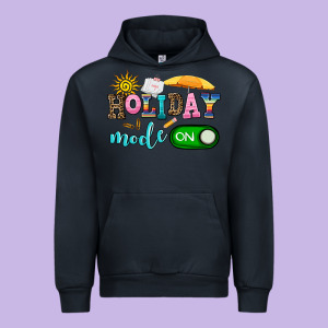 Holiday Mode On Urban Hoodie Designed By Adodesignshop