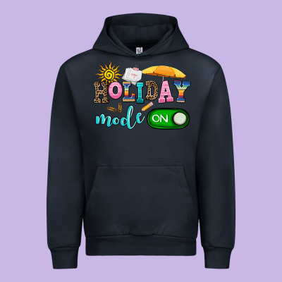 Holiday Mode On Urban Hoodie Designed By Adodesignshop