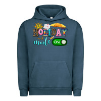 Pigment Midnight Navy holiday mode on Urban Hoodie - AdoDesignShop