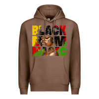 Chestnut black mom magic juneteenth Premium Hoodie - HRA Design Shop