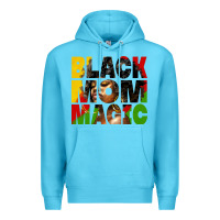 Ocean Blue black mom magic juneteenth Premium Hoodie - HRA Design Shop