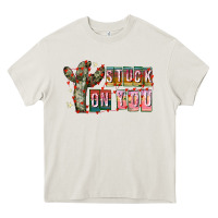 Cream Stuck on You Heavy Core Tee - CowhideDigitalArt