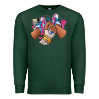 Sports Green Pink and blue sneaker girl Premium Sweatshirt - RanaPortraitStore