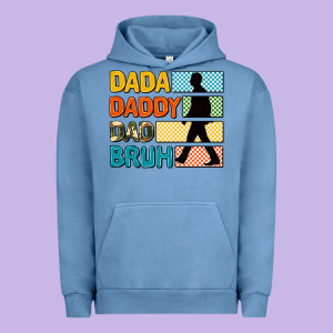 Dada Daddy Dad Bruh Urban Hoodie Designed By Adodesignshop
