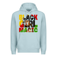 Blue Mist black girl magic juneteenth Premium Hoodie - HRA Design Shop