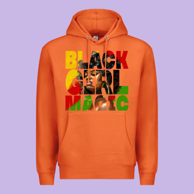 Black Girl Magic Juneteenth Premium Hoodie Designed By Hra Design Shop