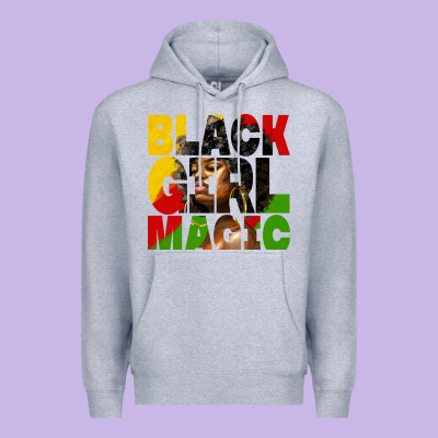 Black Girl Magic Juneteenth Premium Hoodie Designed By Hra Design Shop