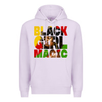 Lilac black girl magic juneteenth Premium Hoodie - HRA Design Shop