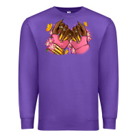 Purple Pink afro nails Premium Sweatshirt - RanaPortraitStore