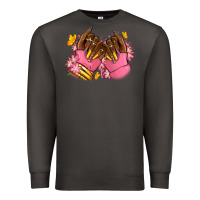 Smoke Pink afro nails Premium Sweatshirt - RanaPortraitStore