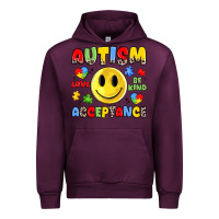 Mauve Wine autism acceptance Urban Hoodie - JahusDesignShop