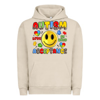 Pigment French Oak autism acceptance Urban Hoodie - JahusDesignShop