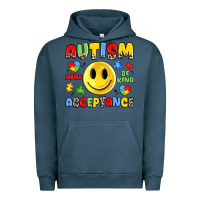 Pigment Midnight Navy autism acceptance Urban Hoodie - JahusDesignShop