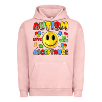 Pigment Salmon autism acceptance Urban Hoodie - JahusDesignShop