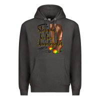 Smoke steppin' in to juneteenth heels Premium Hoodie - HRA Design Shop