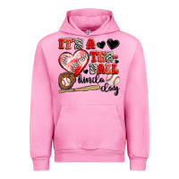 Fuchsia Pink it's a tee ball kinda day Urban Hoodie - JahusDesignShop