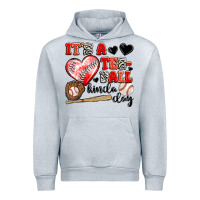 Heather Grey it's a tee ball kinda day Urban Hoodie - JahusDesignShop