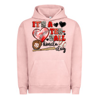 Pigment Salmon it's a tee ball kinda day Urban Hoodie - JahusDesignShop