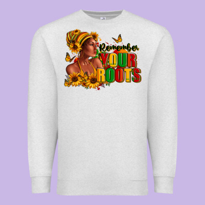 Premium Sweatshirt Remember your roots Afro American