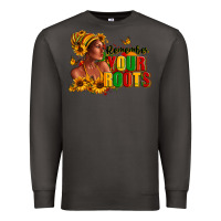 Smoke Remember your roots Afro American Premium Sweatshirt - RanaPortraitStore