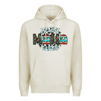 Oatmeal Heather because mama said so Premium Hoodie - CowhideDigitalArt