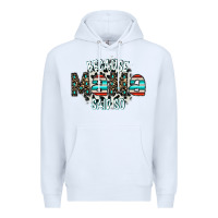 White because mama said so Premium Hoodie - CowhideDigitalArt