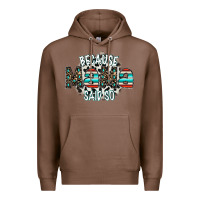 Chestnut because mama said so Premium Hoodie - CowhideDigitalArt