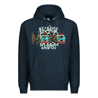 Navy because mama said so Premium Hoodie - CowhideDigitalArt