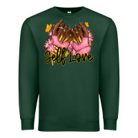 Sports Green Self love pink afro nails Premium Sweatshirt - RanaPortraitStore