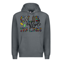 Rock color outside the lines Premium Hoodie - CowhideDigitalArt
