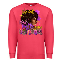 Cardinal She got mad hustle and a dope soul Premium Sweatshirt - RanaPortraitStore