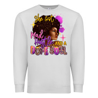 She Got Mad Hustle And A Dope Soul Premium Sweatshirt | Teevron