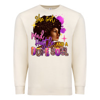 Sandshell She got mad hustle and a dope soul Premium Sweatshirt - RanaPortraitStore