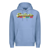 Colony Blue juneteenth free ish since 1865 Premium Hoodie - HRA Design Shop
