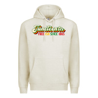 Oatmeal Heather juneteenth free ish since 1865 Premium Hoodie - HRA Design Shop