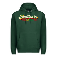 Sports Green juneteenth free ish since 1865 Premium Hoodie - HRA Design Shop