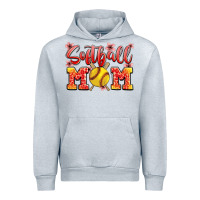 Heather Grey softball mom Urban Hoodie - JahusDesignShop