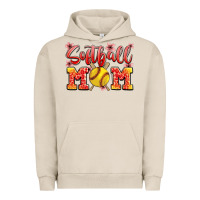 Pigment French Oak softball mom Urban Hoodie - JahusDesignShop
