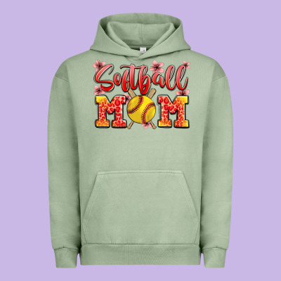 Softball Mom Urban Hoodie Designed By Jahusdesignshop