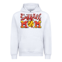 White softball mom Urban Hoodie - JahusDesignShop