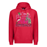 Cardinal I Am Dreaming Of A Pink Christmas Premium Hoodie - FaDigitalArtStudio