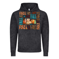Vintage Black fall fall  amd pumpkins Vintage Hoodie - AdoDesignShop