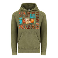 Vintage Olive fall fall  amd pumpkins Vintage Hoodie - AdoDesignShop