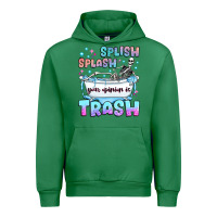 Emerald splish splash your opinion is trash Urban Hoodie - JahusDesignShop