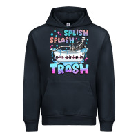 Navy splish splash your opinion is trash Urban Hoodie - JahusDesignShop