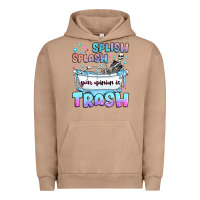 Pigment Burro splish splash your opinion is trash Urban Hoodie - JahusDesignShop