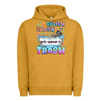 Pigment Peanut Butter splish splash your opinion is trash Urban Hoodie - JahusDesignShop
