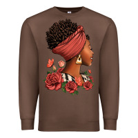 Chestnut She who kneels before god can stand before anyone Premium Sweatshirt - RanaPortraitStore