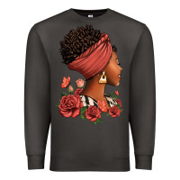 Smoke She who kneels before god can stand before anyone Premium Sweatshirt - RanaPortraitStore