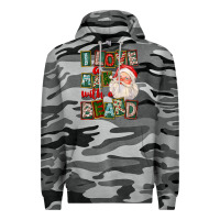 Slate Camo I Love A Man With A Beard Premium Hoodie - FaDigitalArtStudio